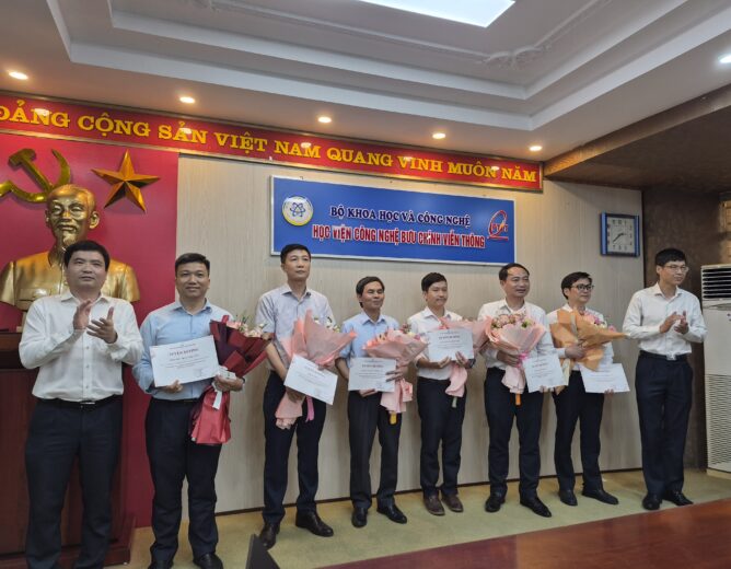 Khoa Viễn thông 1 được tuyên dương là đơn vị dẫn đầu về công bố khoa học quốc tế năm 2025