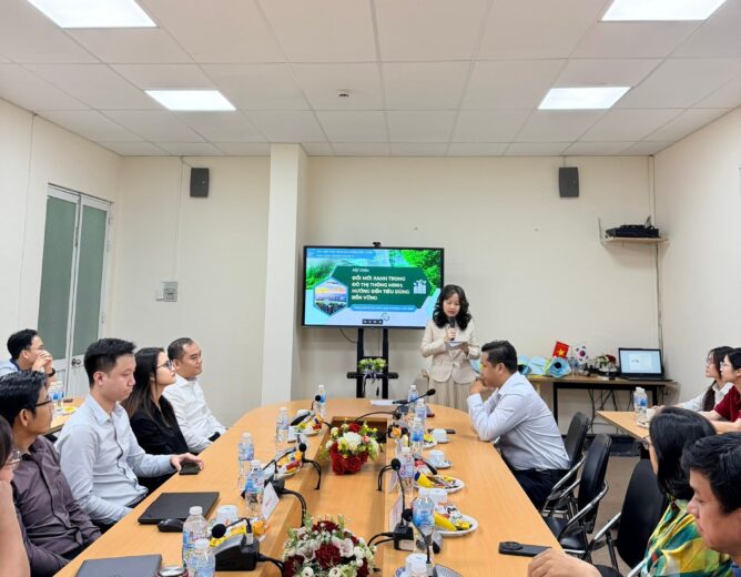 ĐỔI MỚI XANH TRONG ĐÔ THỊ THÔNG MINH: BẢN GIAO HƯỞNG HỌC THUẬT VỀ TƯƠNG LAI PHÁT TRIỂN BỀN VỮNG