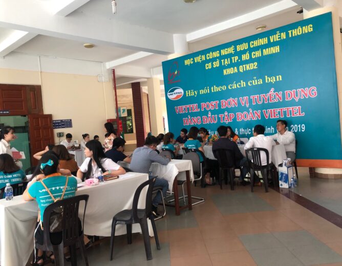 Ngày giới thiệu việc làm QTKD – PTITHCM 2019