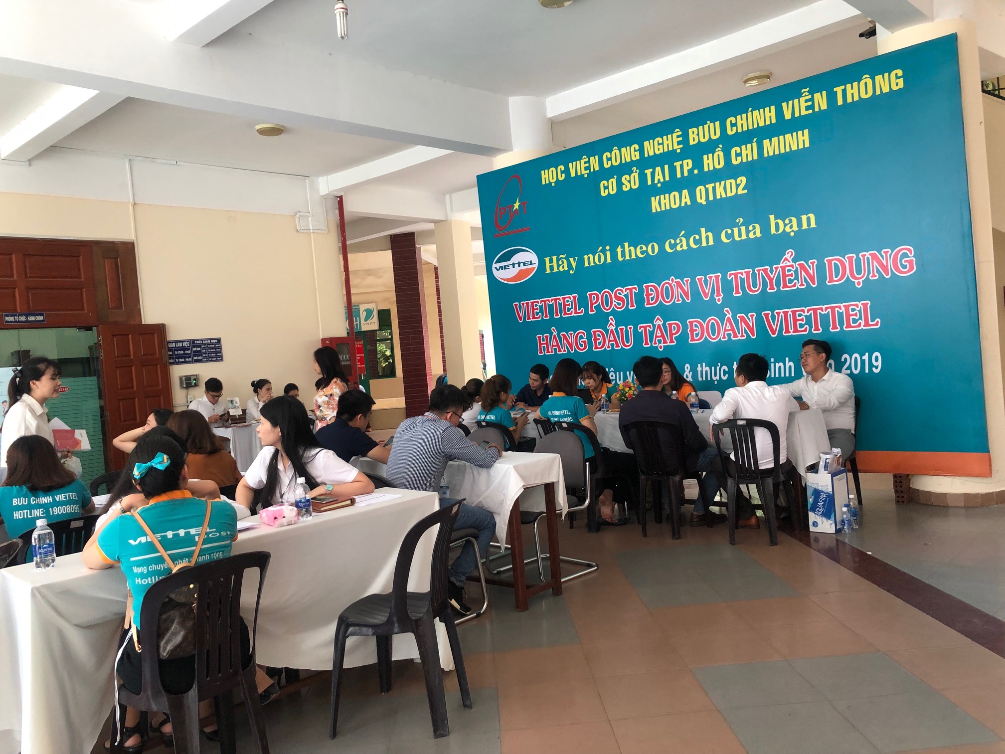Ngày giới thiệu việc làm QTKD – PTITHCM 2019