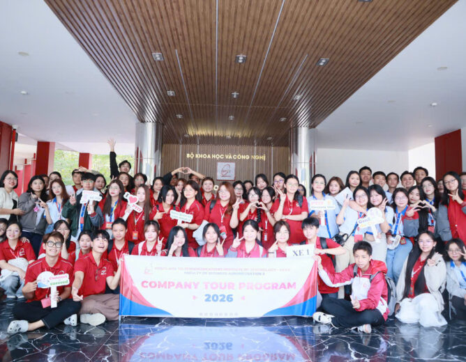 COMPANY TOUR 2026 – Hành trang thực tế cho sinh viên Khoa Quản trị Kinh doanh 2