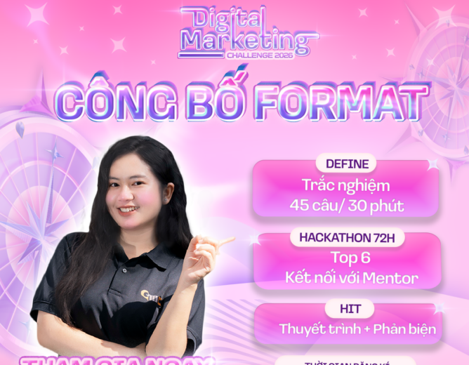 Chính thức mở đơn đăng ký cuộc thi “Digital Marketing Challenge 2026″